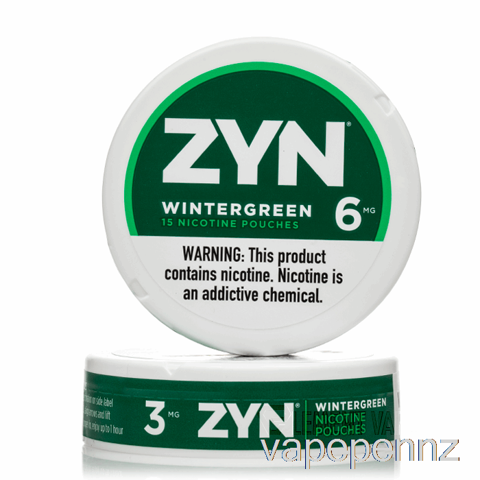 ZYN Nicotine Pouches - WINTERGREEN 3mg (5-PACK) VAPE NZ
